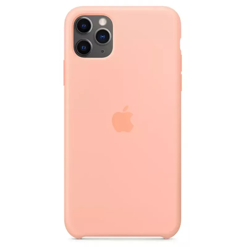 Funda de silicona Apple iPhone 11 Pro Max Grapefruit