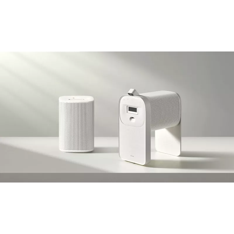 Samsung The Premiere 5 SP-LPF5DSAX proyector de ultra corta distancia, 1080p, láser, blanco