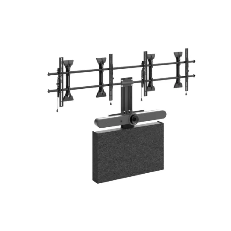 Chief Fusion armario de almacenamiento capacidad máxima 30 kg tamaño mínimo de pantalla 127 cm tamaño máximo de pantalla 2,18 m