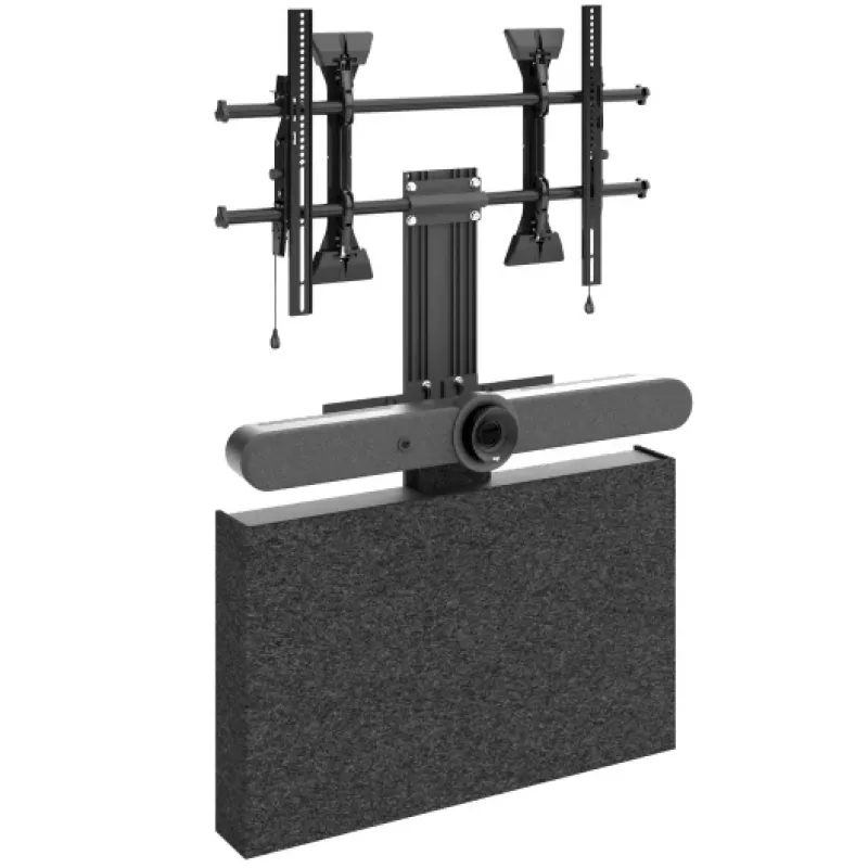 Chief Fusion armario de almacenamiento capacidad máxima 30 kg tamaño mínimo de pantalla 127 cm tamaño máximo de pantalla 2,18 m