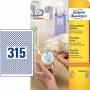 Etiqueta autoadhesiva redonda Avery L6019REV-25