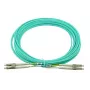 Cable de fibra óptica InfiniBand BlueOptics BK839A 2 m LC aqua OM3