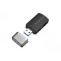 Conceptronic BIAN06B Lector de tarjetas SD TF/MicroSD 4.0, UHS-II, USB 3.0, 5 Gbit/s