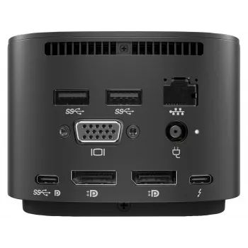 HP Thunderbolt Dock G2 con cable combo Cableado Negro