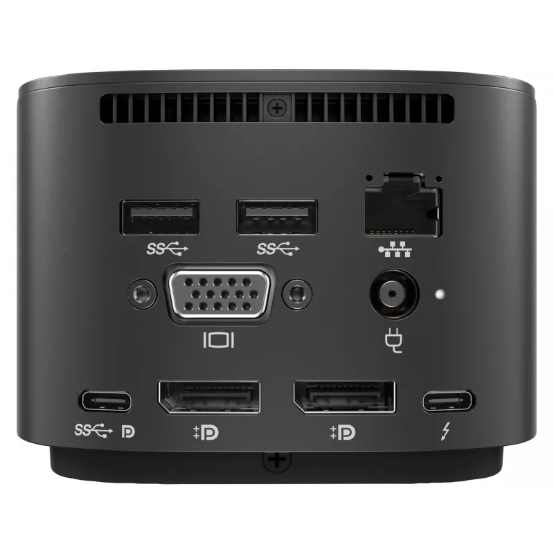 HP Thunderbolt Dock G2 con cable combo Cableado Negro