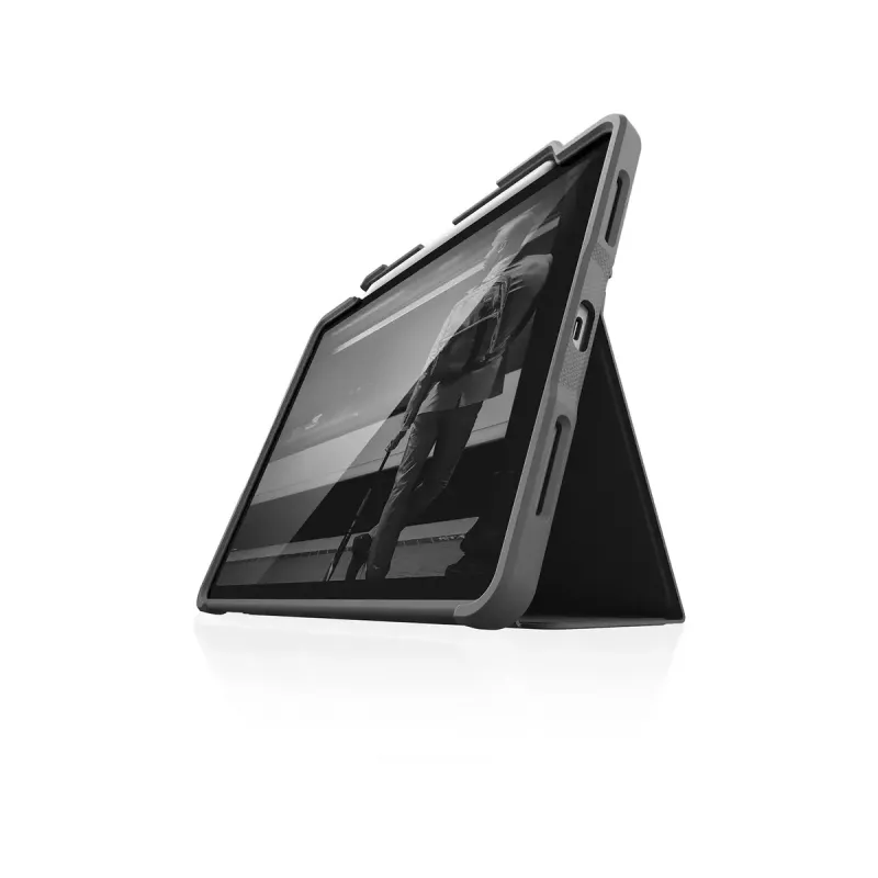 Funda tipo folio STM Dux Plus para iPad Air 4.ª gen. 27,7 cm Negro