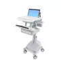 Carro multimedia Ergotron StyleView aluminio gris blanco