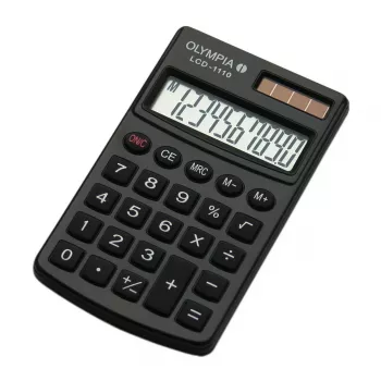 Calculadora básica Olympia LCD 1110 Pocket negro