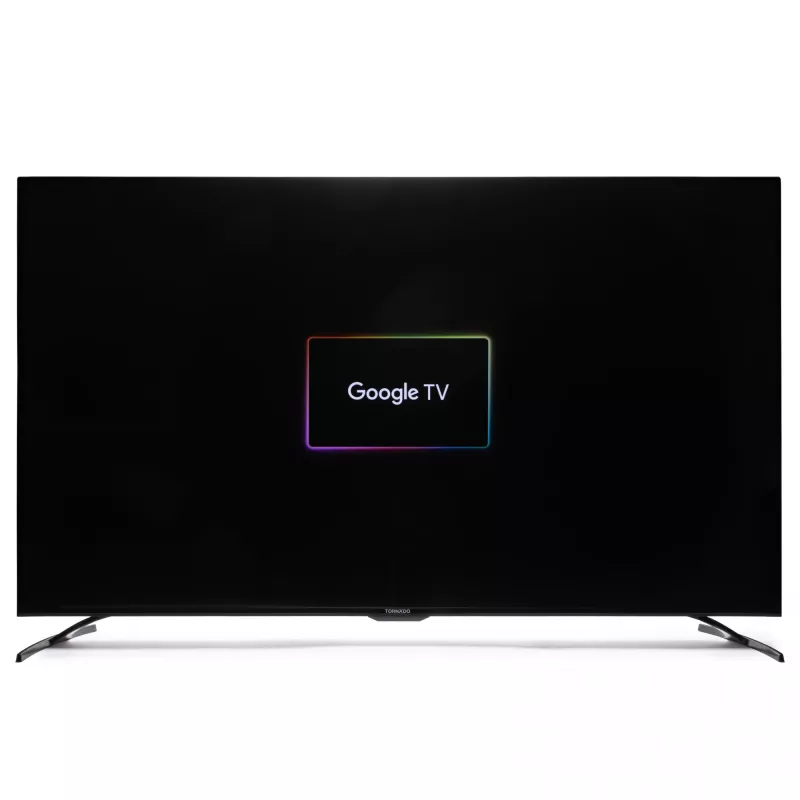 TORNADO 55UA3400X | TV Google 4K UHD sin marcos de 55 inch con HDR10 y HLG
