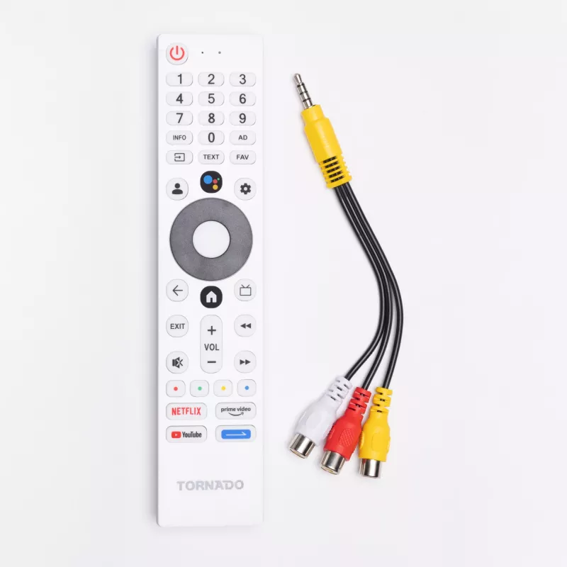 TORNADO 55UA3400X | TV Google 4K UHD sin marcos de 55 inch con HDR10 y HLG