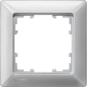 Siemens 5TG25513 placa mural/tapa de interruptor Aluminio