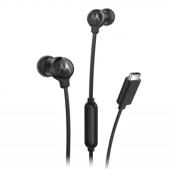 Motorola EARBUDS3CS Auriculares/Headset con cable In-Ear llamadas/música USB Type-C Negro