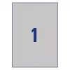 Etiqueta autoadhesiva para impresora Avery L6013-8
