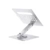Conceptronic DONN27G, Soporte para portátil, Plata, Aluminio, 360°, USB 3.2 Gen 1 (3.1 Gen 1) Type-C, 5000 Mbit/s