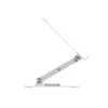 Conceptronic DONN27G, Soporte para portátil, Plata, Aluminio, 360°, USB 3.2 Gen 1 (3.1 Gen 1) Type-C, 5000 Mbit/s