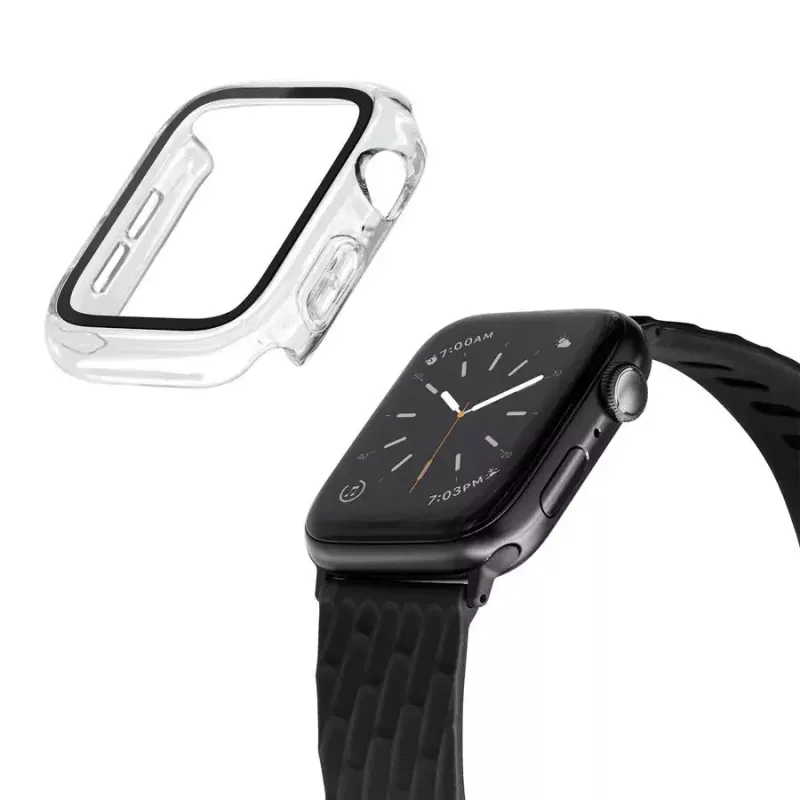 Funda LAUT Shield transparente vidrio policarbonato smartwatch