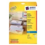 Etiquetas para impresora Avery J4792-25 blancas