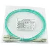 BlueOptics cable patch de fibra óptica LC-SC multimodo OM3 dúplex, LC-UPC/SC-UPC, 10 m, beige (compatible con Corning 055702T512000010M)