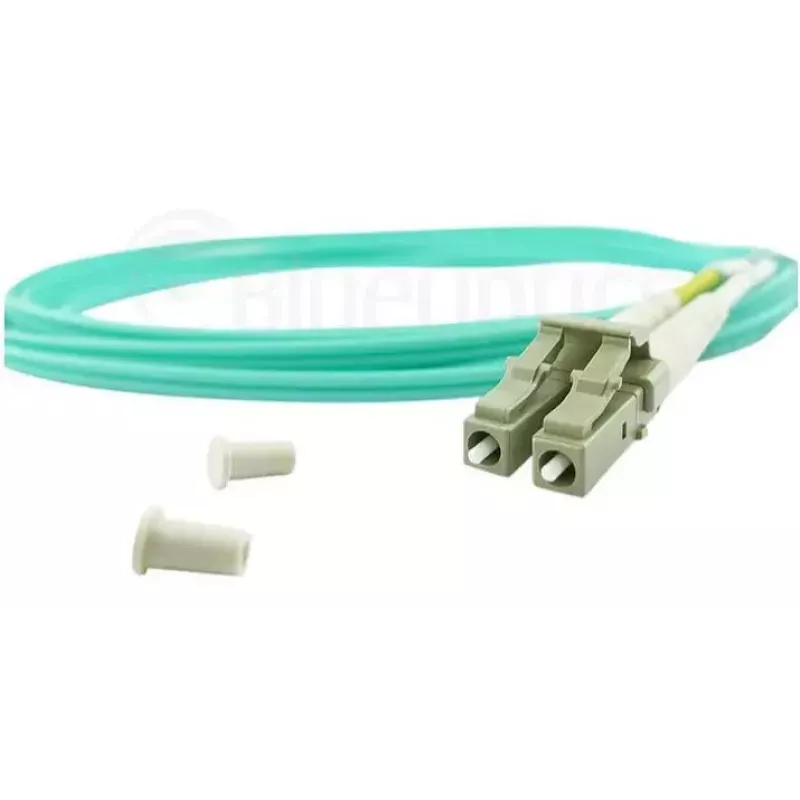 BlueOptics cable patch de fibra óptica LC-SC multimodo OM3 dúplex, LC-UPC/SC-UPC, 10 m, beige (compatible con Corning 055702T512000010M)