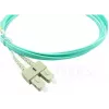 BlueOptics cable patch de fibra óptica LC-SC multimodo OM3 dúplex, LC-UPC/SC-UPC, 10 m, beige (compatible con Corning 055702T512000010M)