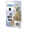 Epson Singlepack Negro 26XL Claria Premium Ink, alta (XL) capacidad, Negro, tinta pigmentada, 12,2 ml, 1 ud., 500 páginas