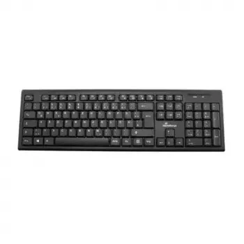 Teclado MediaRange MROS111 Universal RF Wireless QWERTZ Negro