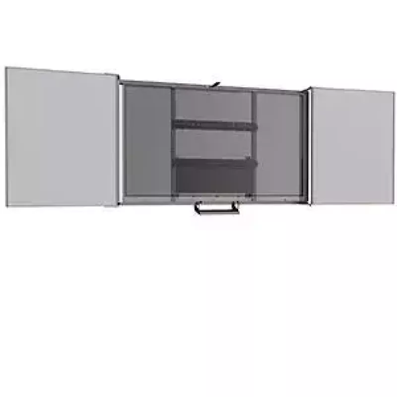 Soporte de visualización de carteles Kindermann 4031000500 negro 78 kg de capacidad