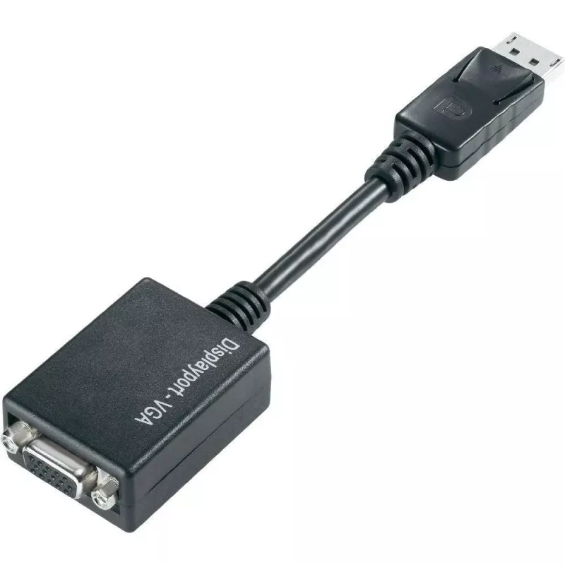 Adaptador Techly DisplayPort DP a VGA M F IADAP DSP-250, 0,07 m, DisplayPort, 2 x VGA (D-Sub), macho, hembra, 1920 x 1200 píxeles