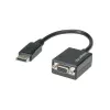 Adaptador Techly DisplayPort DP a VGA M F IADAP DSP-250, 0,07 m, DisplayPort, 2 x VGA (D-Sub), macho, hembra, 1920 x 1200 píxeles