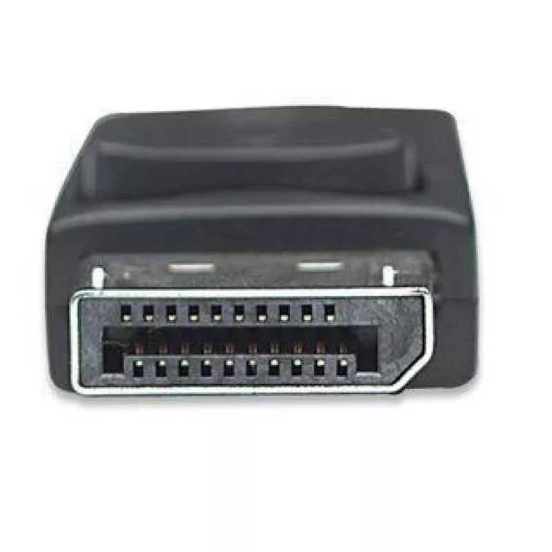 Adaptador Techly DisplayPort DP a VGA M F IADAP DSP-250, 0,07 m, DisplayPort, 2 x VGA (D-Sub), macho, hembra, 1920 x 1200 píxeles