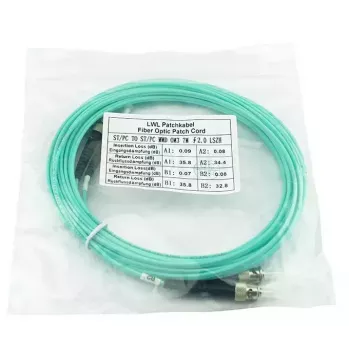 Cable de fibra óptica InfiniBand BlueOptics SFP3333EU10MK 10 m ST aguamarina