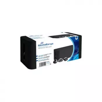 Caja de almacenamiento MediaRange MRCS306 pequeña negra