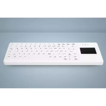 Contour Design Active Key AK-C4400 Teclado medicina USB US inglés blanco