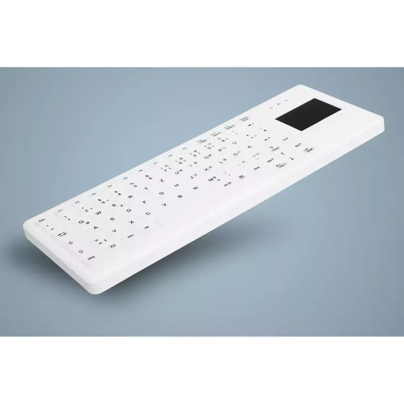 Contour Design Active Key AK-C4400 Teclado medicina USB US inglés blanco