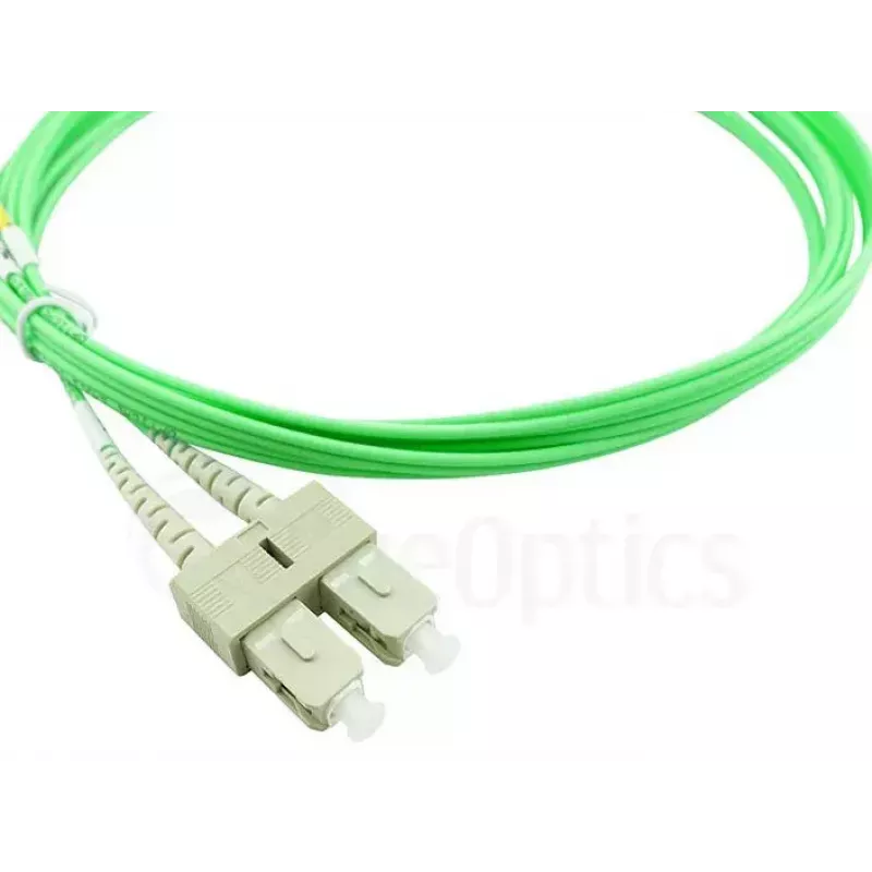 Cable de fibra óptica BlueOptics SFP3132GU3MK LC SC OM5 3 m menta