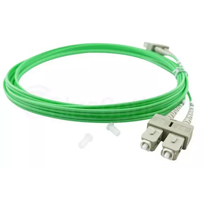 Cable de fibra óptica BlueOptics SFP3132GU3MK LC SC OM5 3 m menta