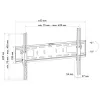 Soporte de montaje en mástil Schwaiger LWHT7050 513 Negro
