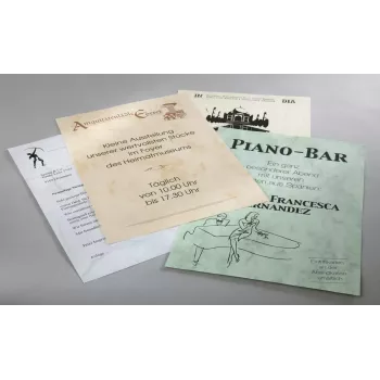 Papel marmolado Sigel DP371 100 hojas gris blanco 90 g/m²