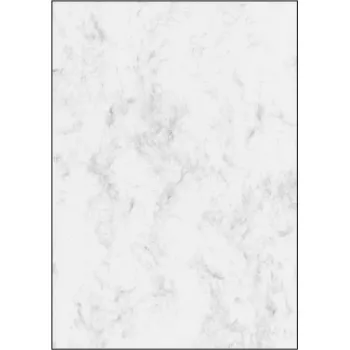 Papel marmolado Sigel DP371 100 hojas gris blanco 90 g/m²