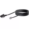 Cable RJ-11 Schwaiger 10m TAE-N negro