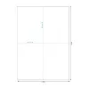 Etiquetas autoadhesivas MediaRange MRINK143