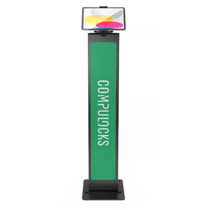 Soporte multimedia Compulocks Universal Tablet Cling Brandable de suelo negro