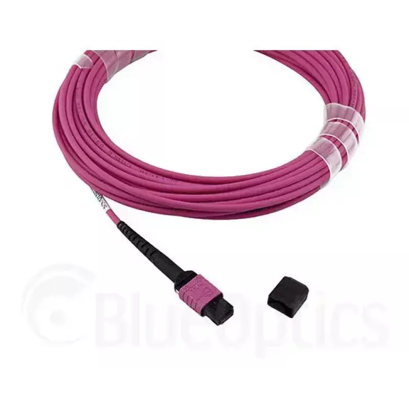 BlueOptics CBL-MPO12-4LC-OM4-10M Cable de fibra óptica InfiniBand 10 m MPO/UPC 4x LC Dúplex/UPC