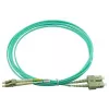 BlueOptics 055702T512000002M-BO cable patch de fibra óptica LC-SC multimodo OM3 dúplex, LC-UPC/SC-UPC, 2 m, beige