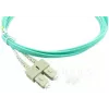BlueOptics 055702T512000002M-BO cable patch de fibra óptica LC-SC multimodo OM3 dúplex, LC-UPC/SC-UPC, 2 m, beige