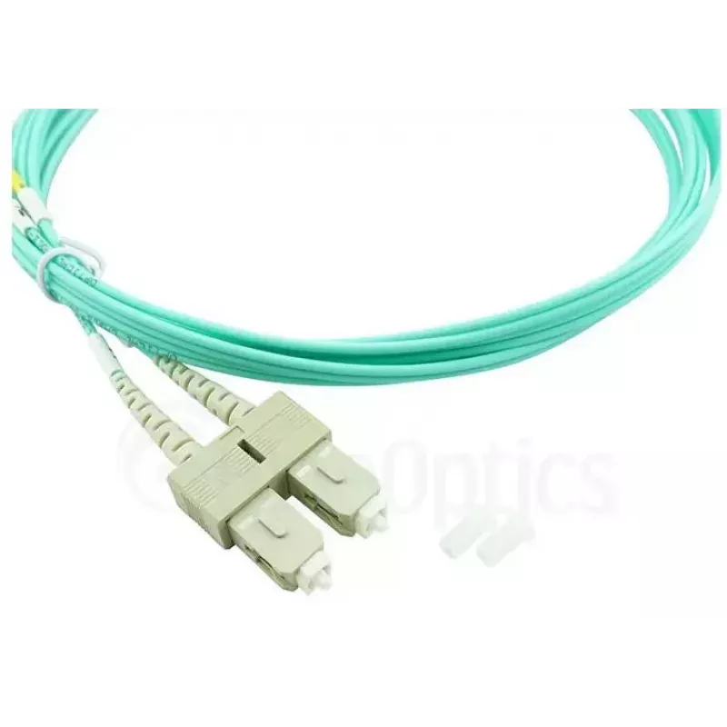BlueOptics 055702T512000002M-BO cable patch de fibra óptica LC-SC multimodo OM3 dúplex, LC-UPC/SC-UPC, 2 m, beige