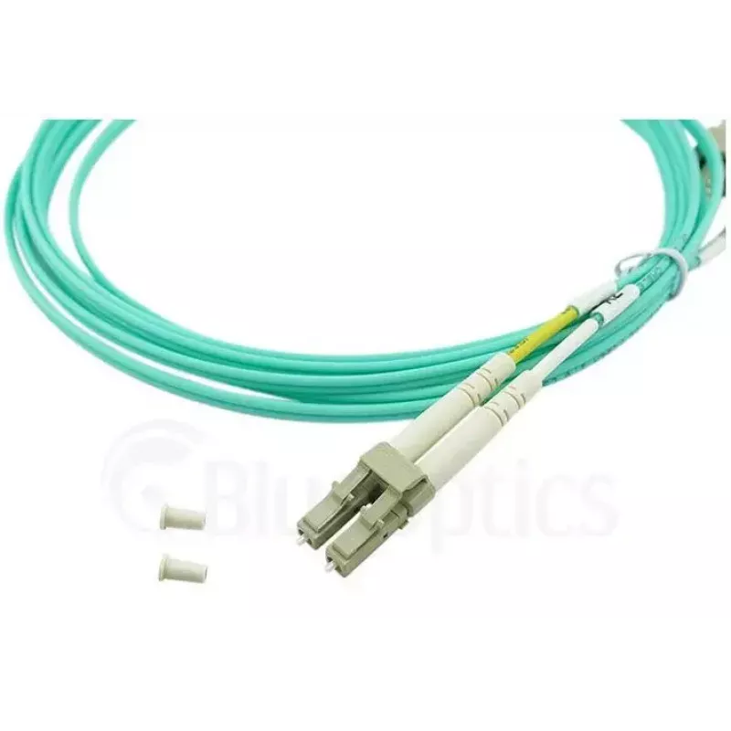 BlueOptics 055702T512000002M-BO cable patch de fibra óptica LC-SC multimodo OM3 dúplex, LC-UPC/SC-UPC, 2 m, beige