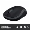 Ratón Logitech M185 Swift Wireless Gris