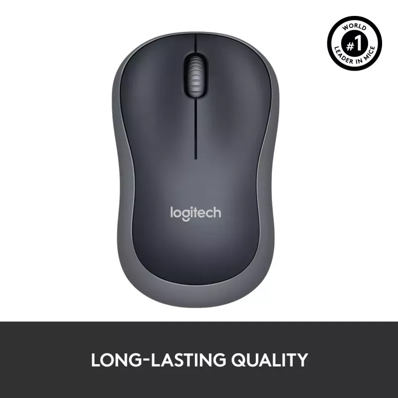 Ratón Logitech M185 Swift Wireless Gris