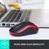 Ratón Logitech M185 Swift Wireless Gris